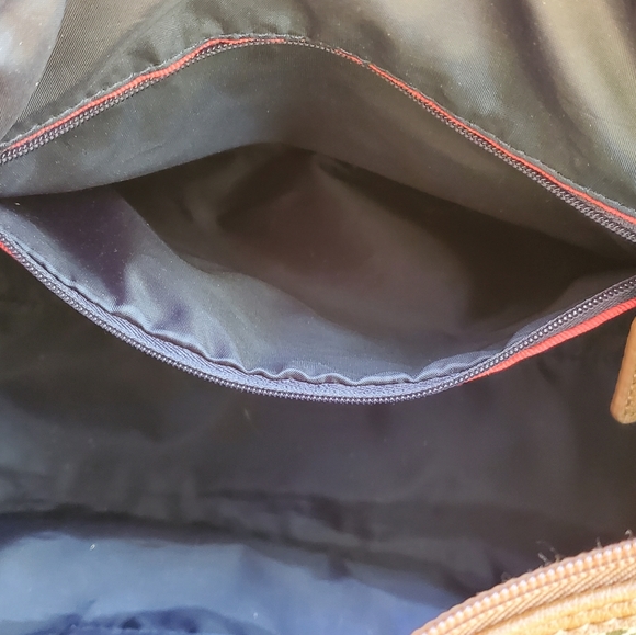 Tommy Hilfiger signature canvas dual handle satchel - Picture 8 of 11